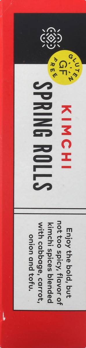 slide 6 of 13, Lucky Foods Kimchi Spring Rolls 4 ea, 4 ct