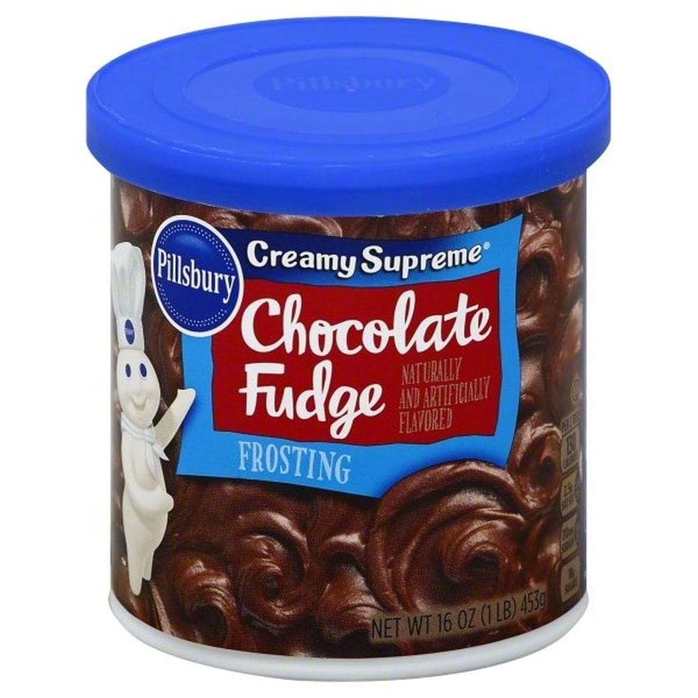 slide 1 of 1, Pillsbury Creamy Supreme - Chocolate Fudge Frosting, 16 oz