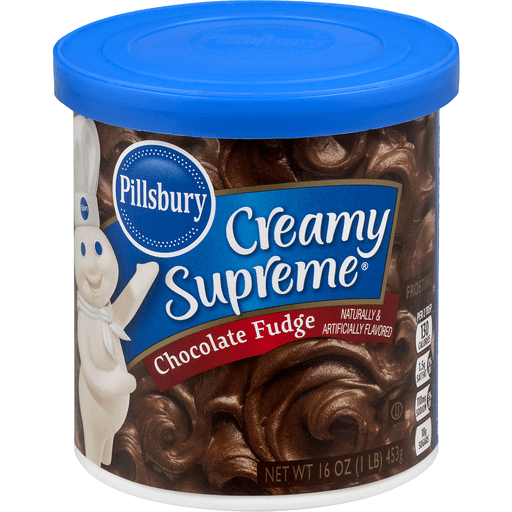 Pillsbury Creamy Supreme Chocolate Fudge Frosting 16 oz Shipt
