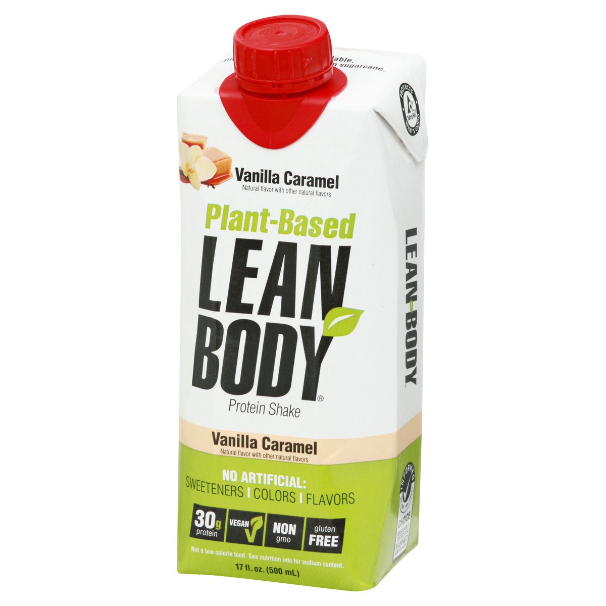 slide 10 of 10, Labrada Lean Body Plant Based Ready To Drink Vanilla Caramel, 17 oz