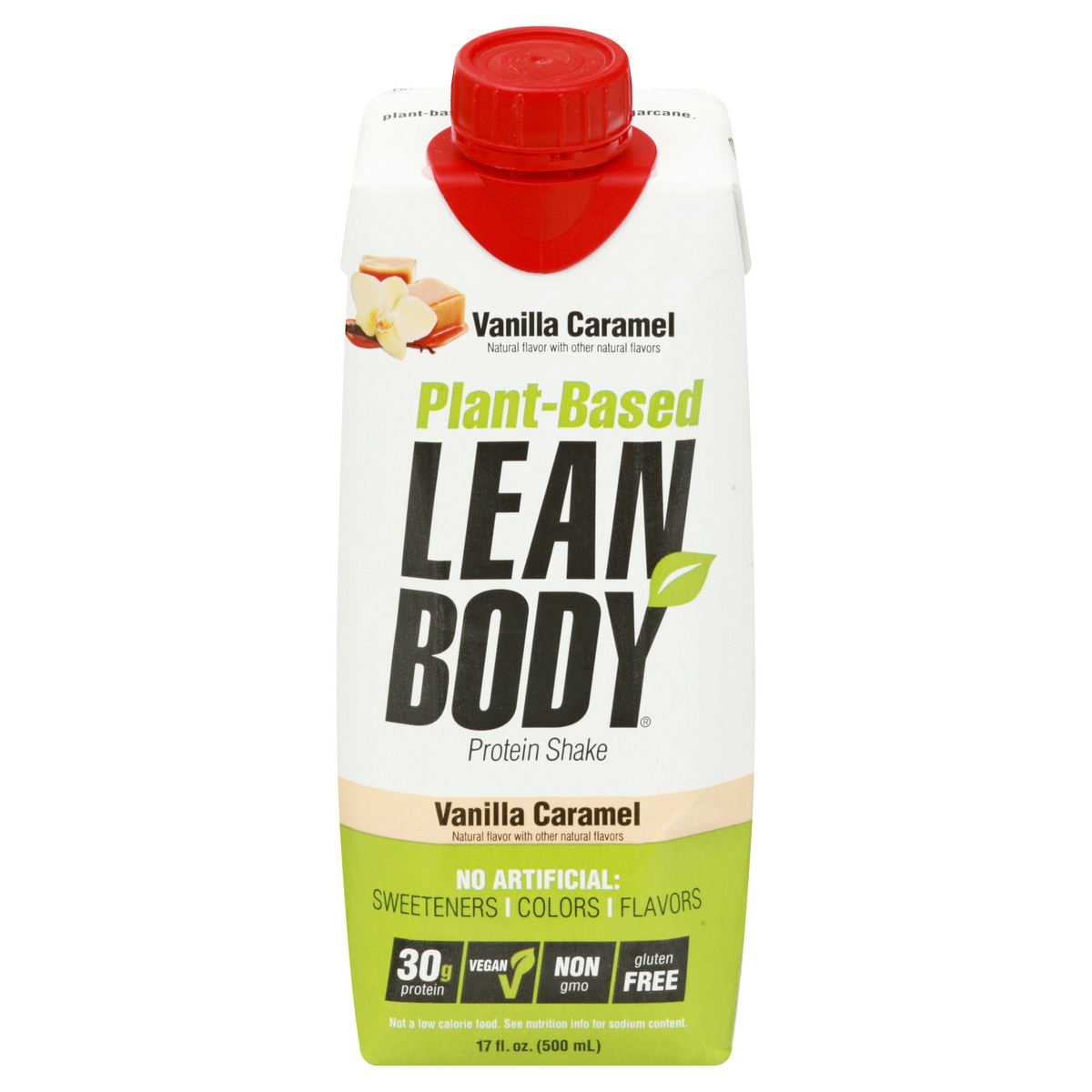 slide 1 of 1, Labrada Lean Body Plant Based Ready To Drink Vanilla Caramel, 17 oz