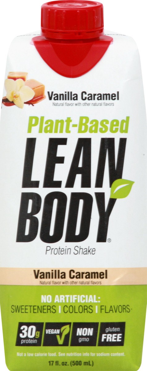slide 8 of 10, Labrada Lean Body Plant Based Ready To Drink Vanilla Caramel, 17 oz