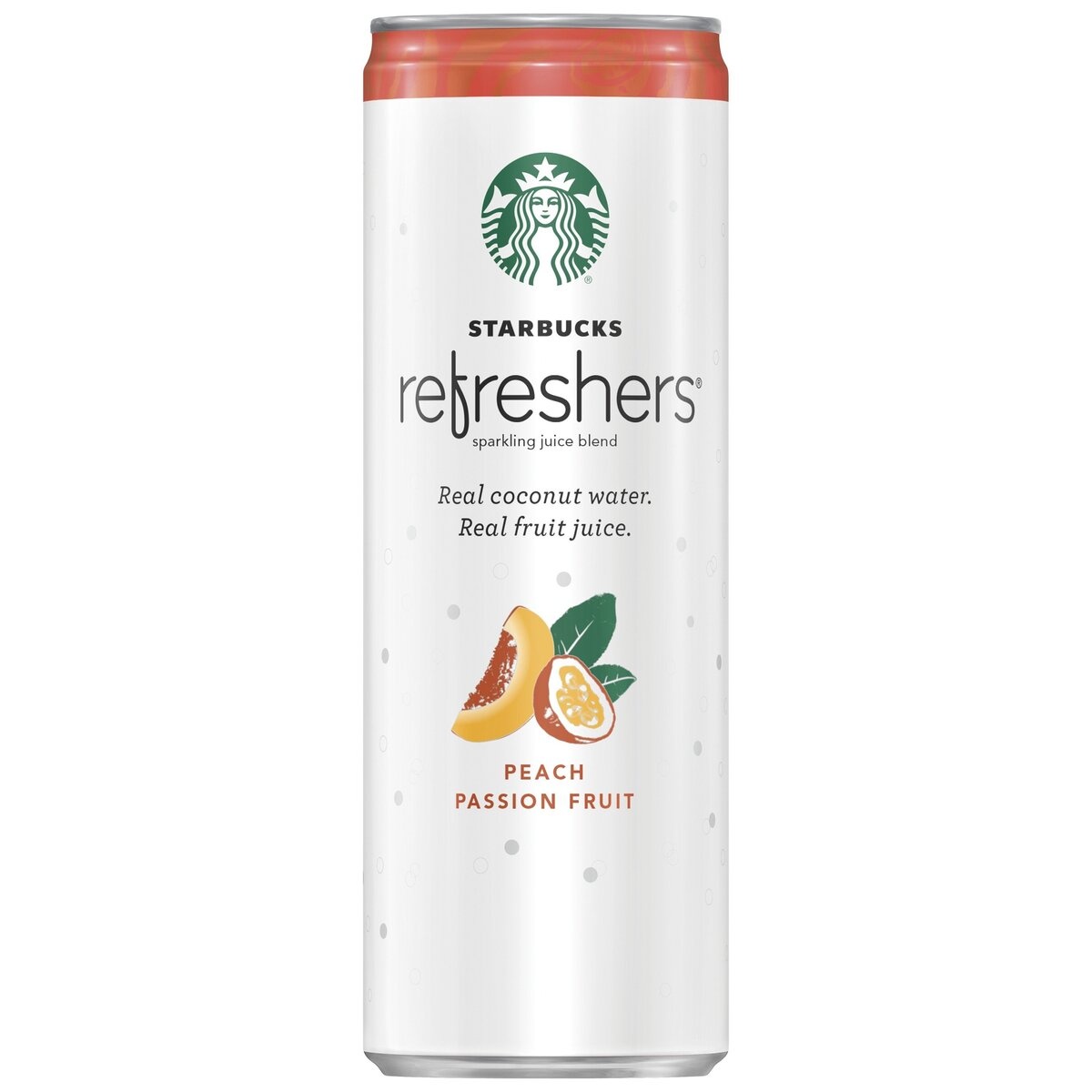 slide 5 of 6, Starbucks Refreshers Peach Passion Fruit, 12 fl oz