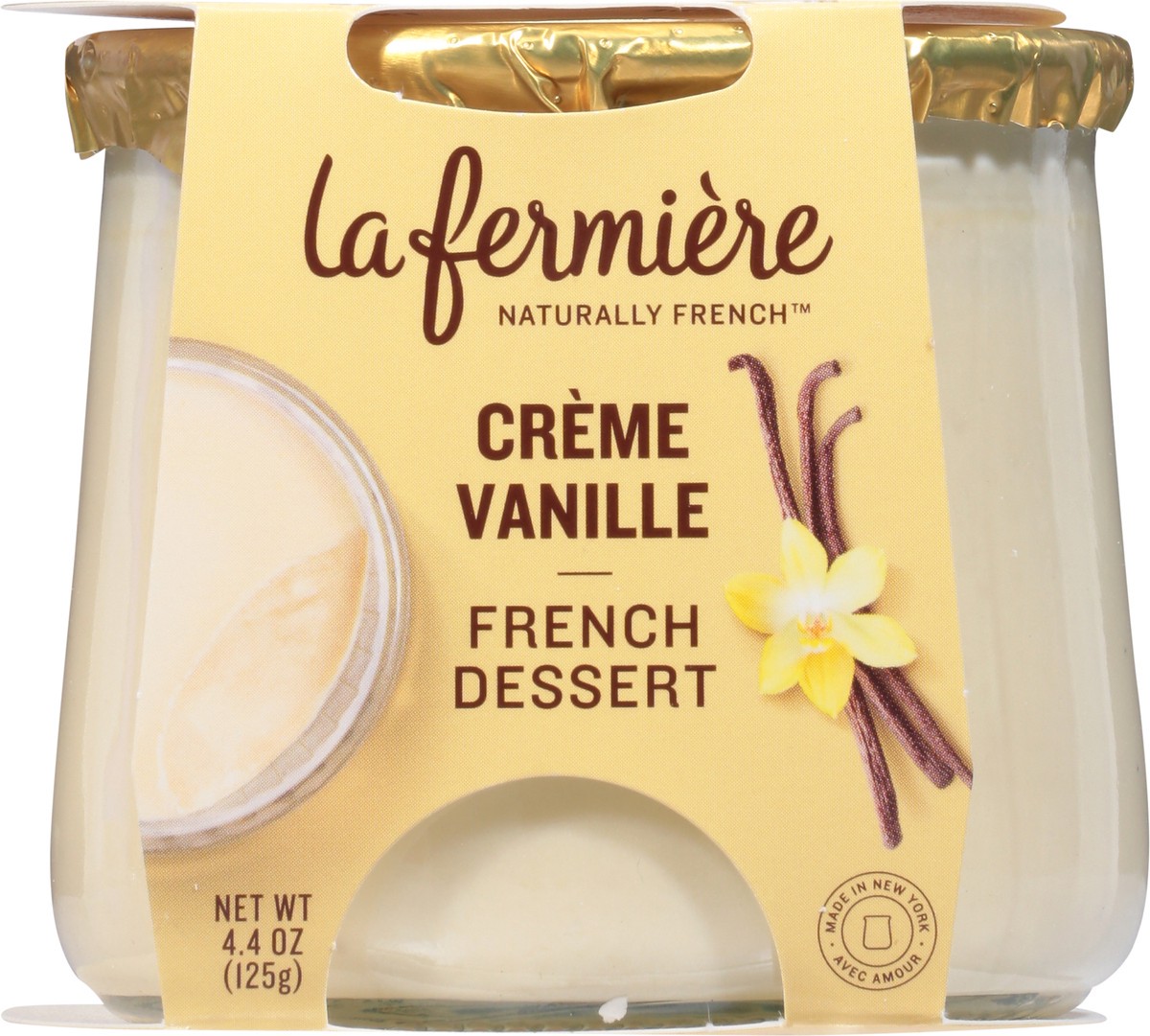 slide 7 of 9, La Fermière Pot De Crème Vanilla, 4.4 oz