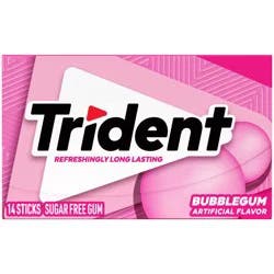 Trident Sugar Free Bubblegum