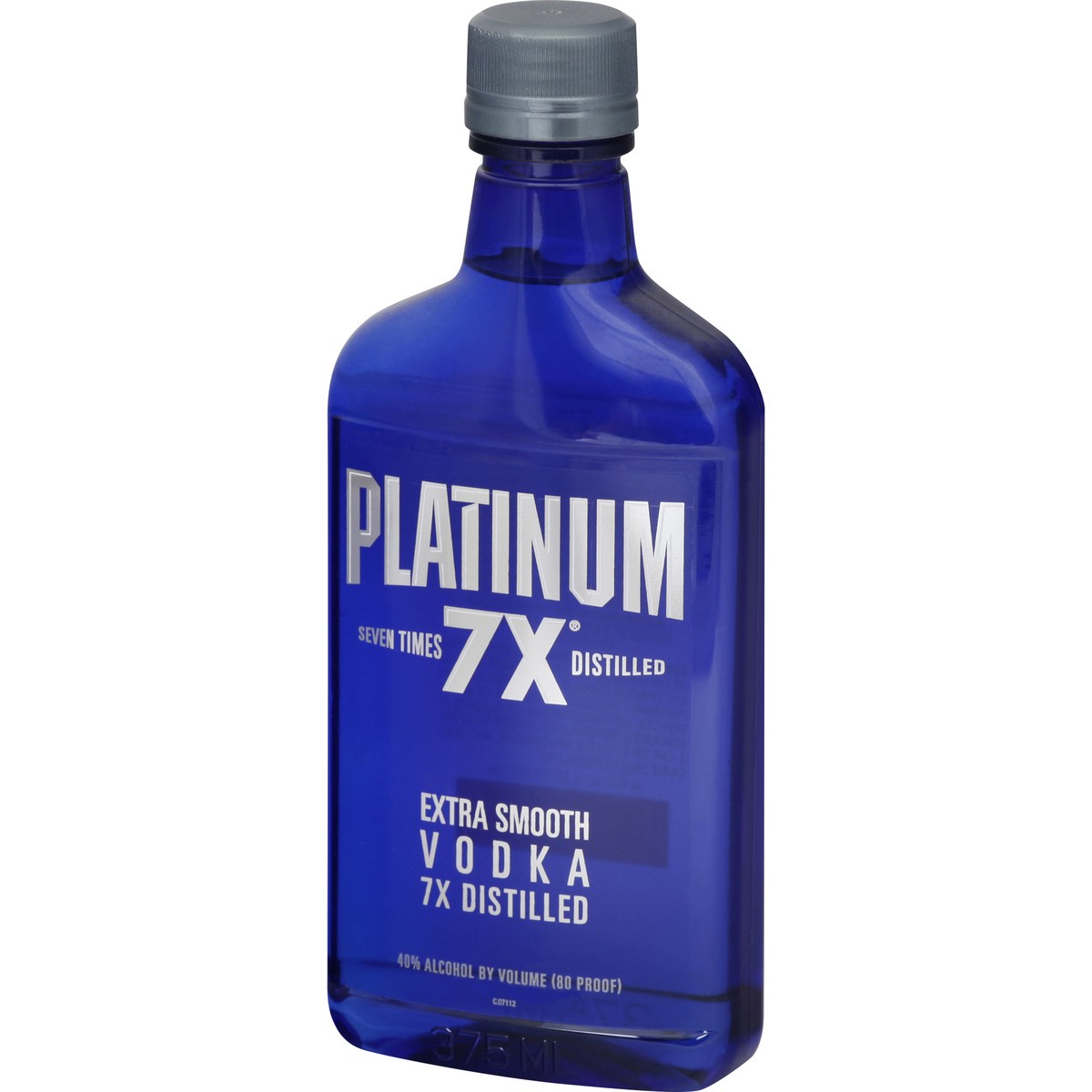 slide 5 of 8, Platinum 7X Vodka 375ml 80 Proof, 375 ml