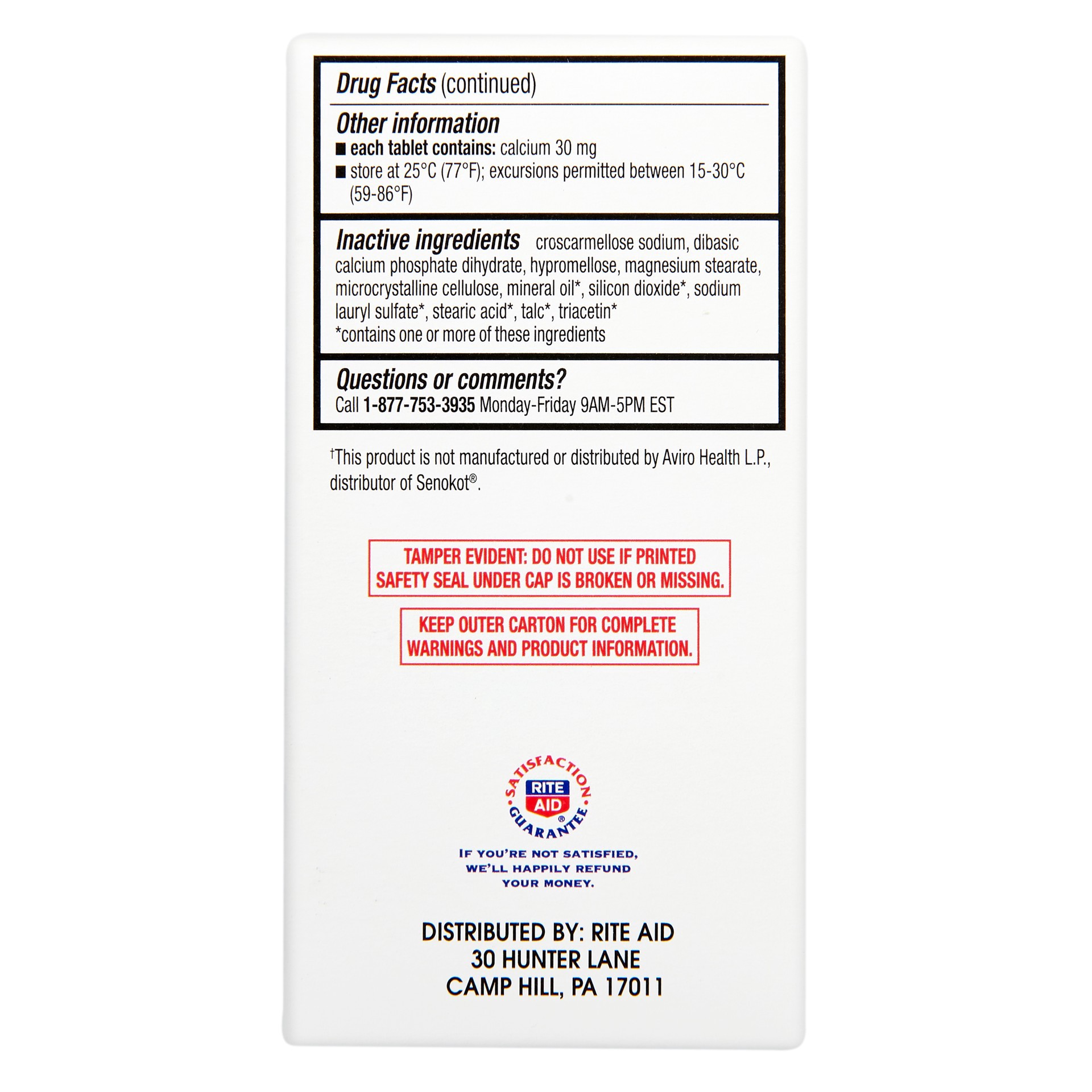 slide 3 of 4, Rite Aid Pharmacy Vegetable Laxative 200 ea, 200 ct