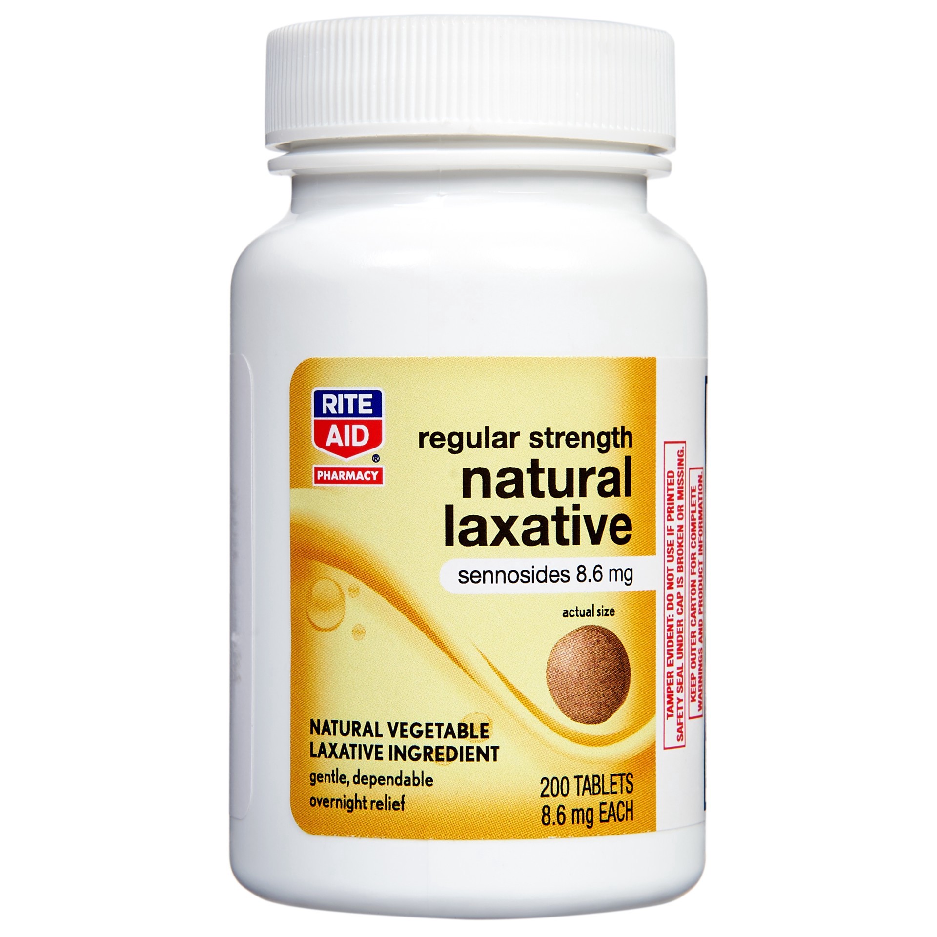 slide 4 of 4, Rite Aid Pharmacy Vegetable Laxative 200 ea, 200 ct