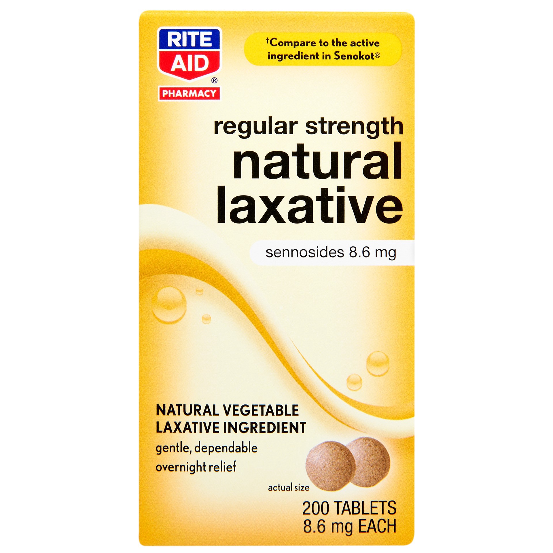 slide 1 of 4, Rite Aid Pharmacy Vegetable Laxative 200 ea, 200 ct