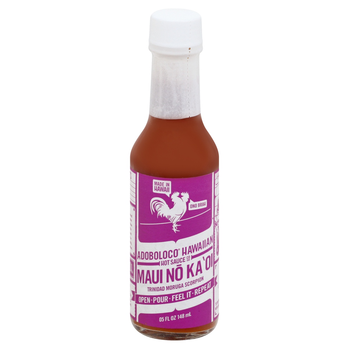 slide 1 of 1, Adoboloco Maui No Ka Oi Hot Sauce 5 oz, 5.68 oz