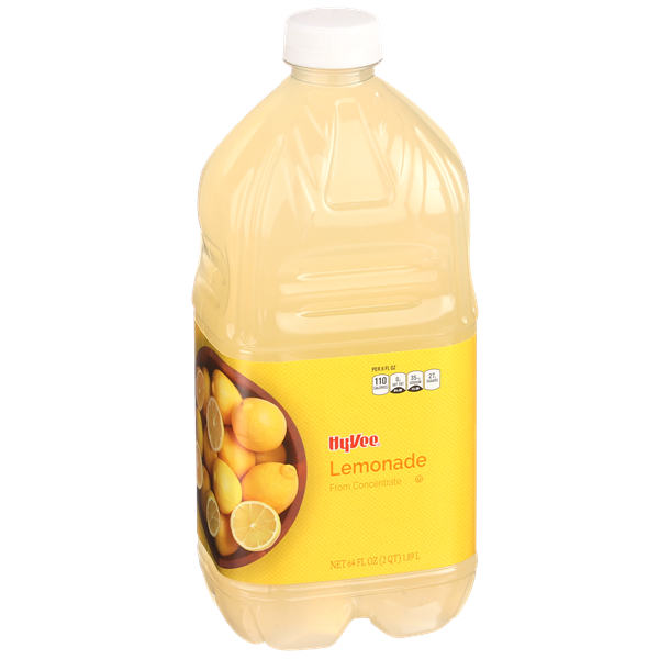 slide 1 of 1, Hy-vee Lemonade From Concentrate - 64 fl oz, 64 fl oz