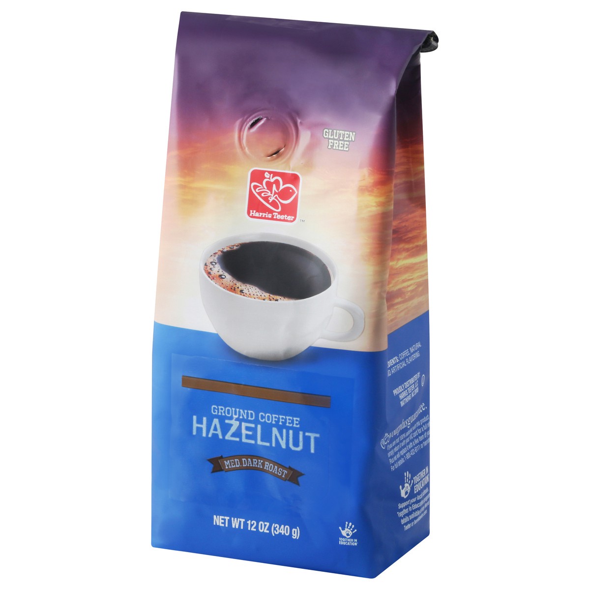 slide 3 of 10, Harris Teeter Coffee Hazelnut, 12.1 ct
