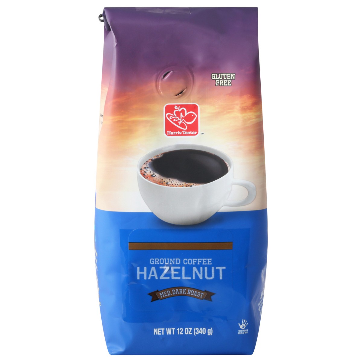 slide 5 of 10, Harris Teeter Coffee Hazelnut, 12.1 ct