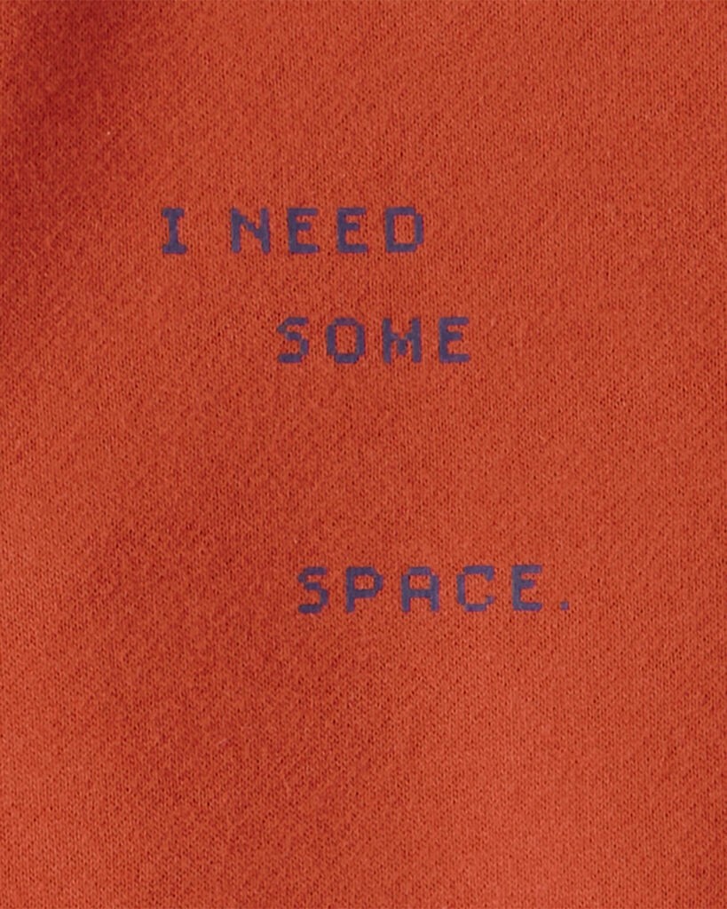 slide 3 of 4, Oshkosh Boys DayDream Fleece Pullover Sweatshirt - Orange Burnt Orange 12, 1 ct