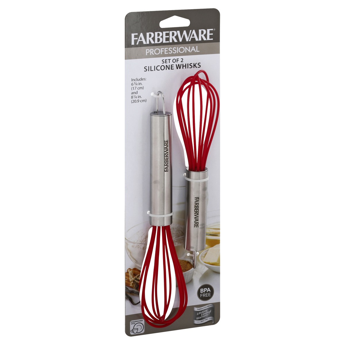 slide 4 of 11, Farberware Professional Set of 2 Silicone Whisks 2 ea, 2 ct