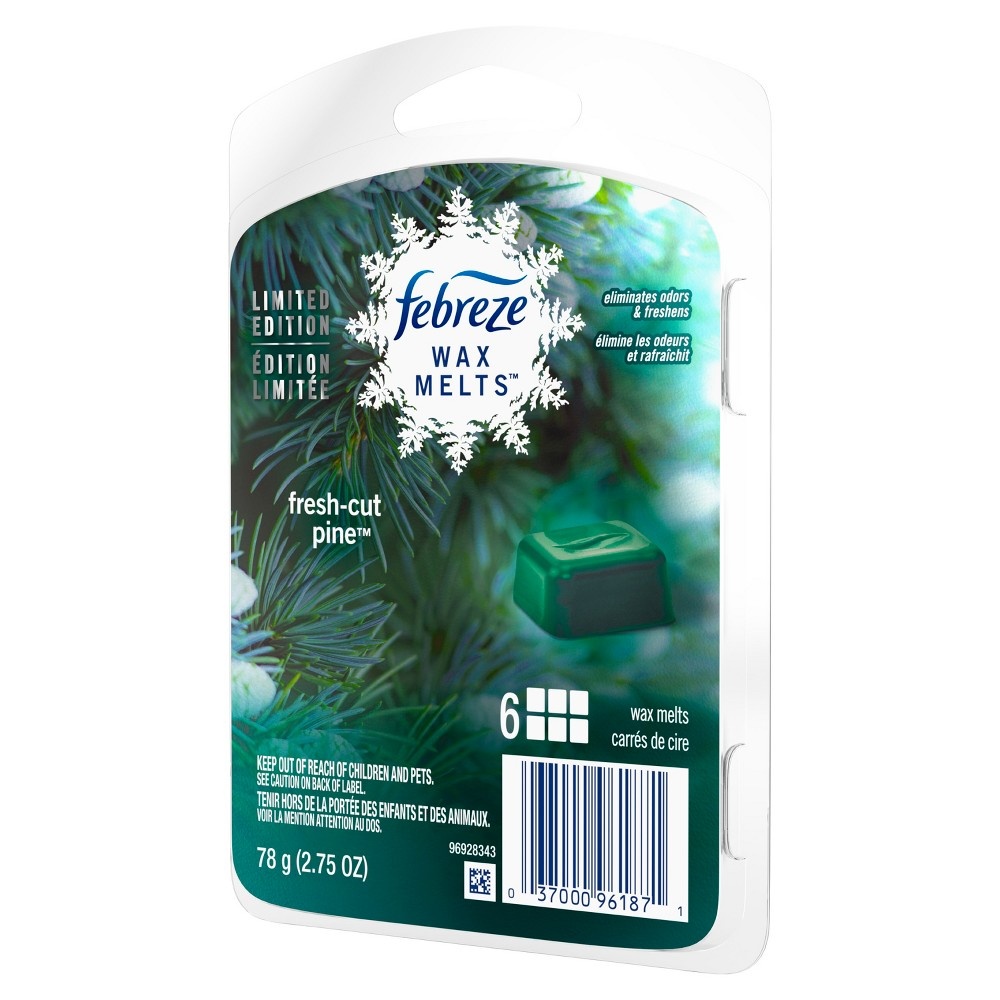 slide 3 of 5, Febreze Wax Melts Fresh Cut Pine Air Freshener, 2.75 oz