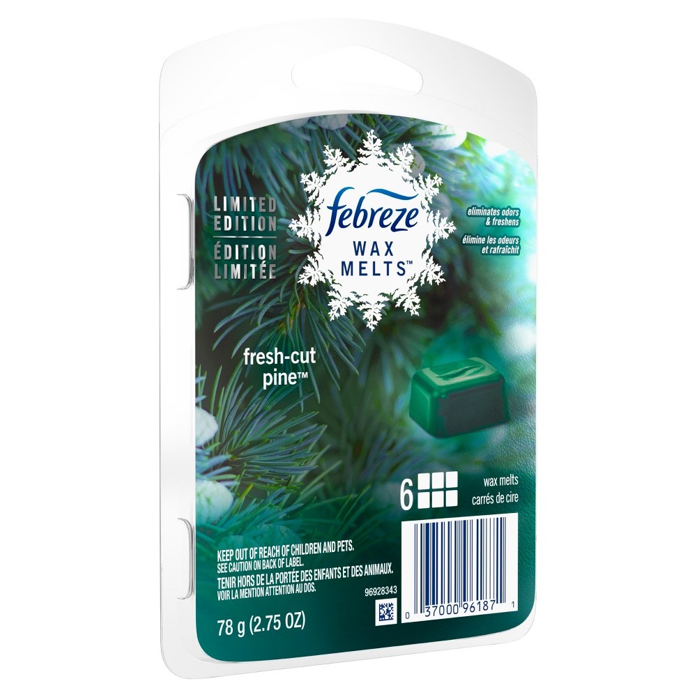 slide 4 of 5, Febreze Wax Melts Fresh Cut Pine Air Freshener, 2.75 oz