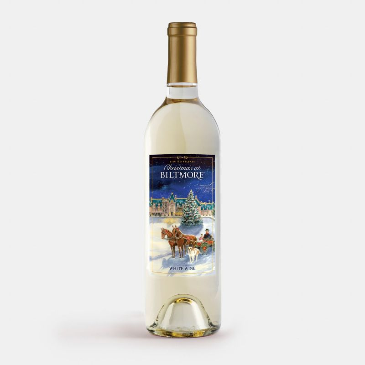 slide 1 of 1, Other-Alcoholic Beverages Christmas At The Biltmore Holiday White Blend, 750 ml