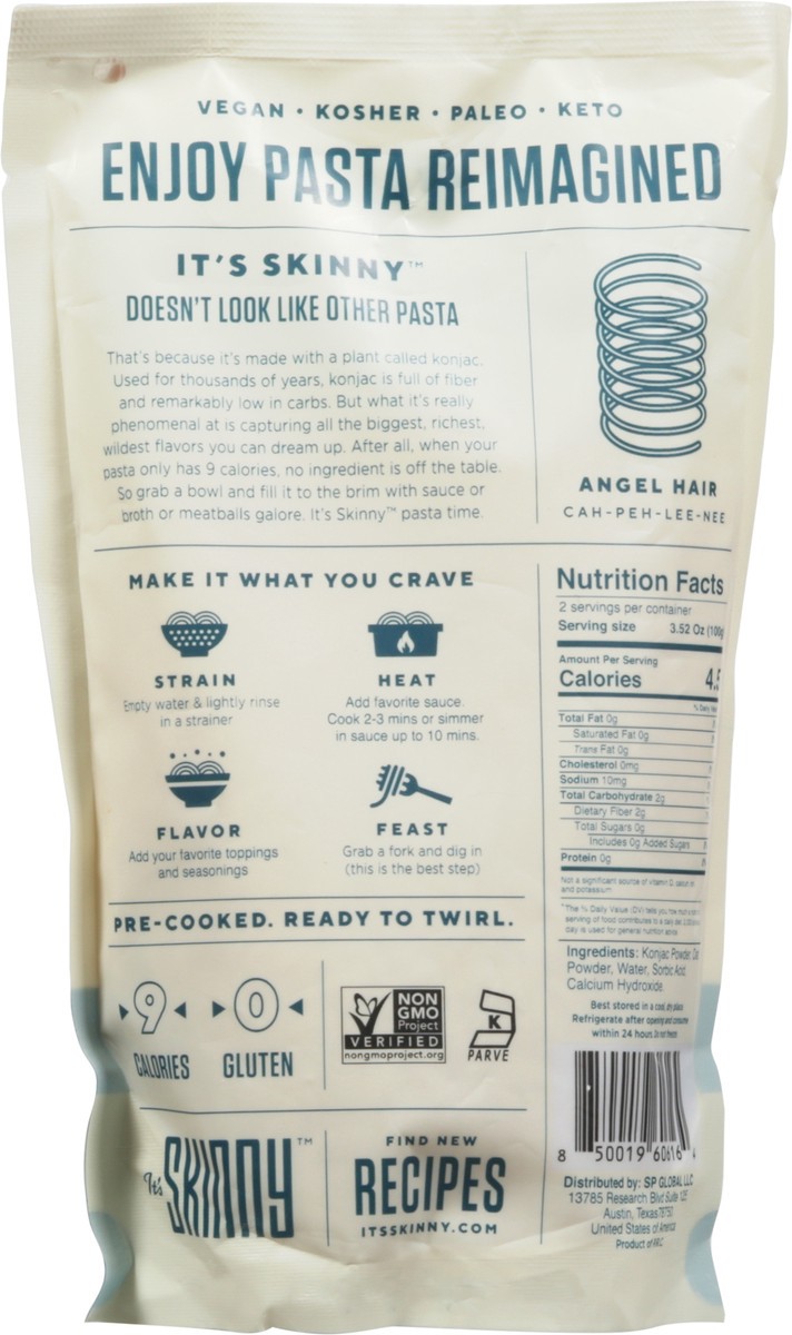 slide 3 of 11, It's Skinny Angel Hair Pasta 9.52 oz, 9.52 oz