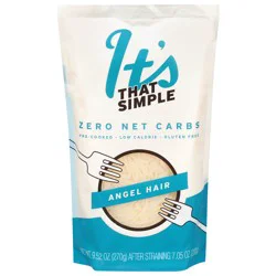 It's Skinny Angel Hair Pasta 9.52 oz