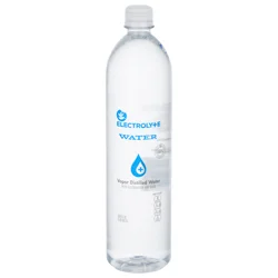 Giant Electrolyte Enhanced Vapor Distilled Water