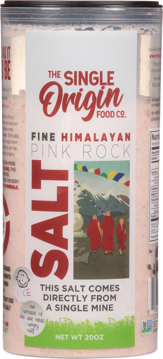 slide 9 of 12, The Single Origin Food Co. Fine Himalayan Pink Rock Salt 20 oz, 20 oz