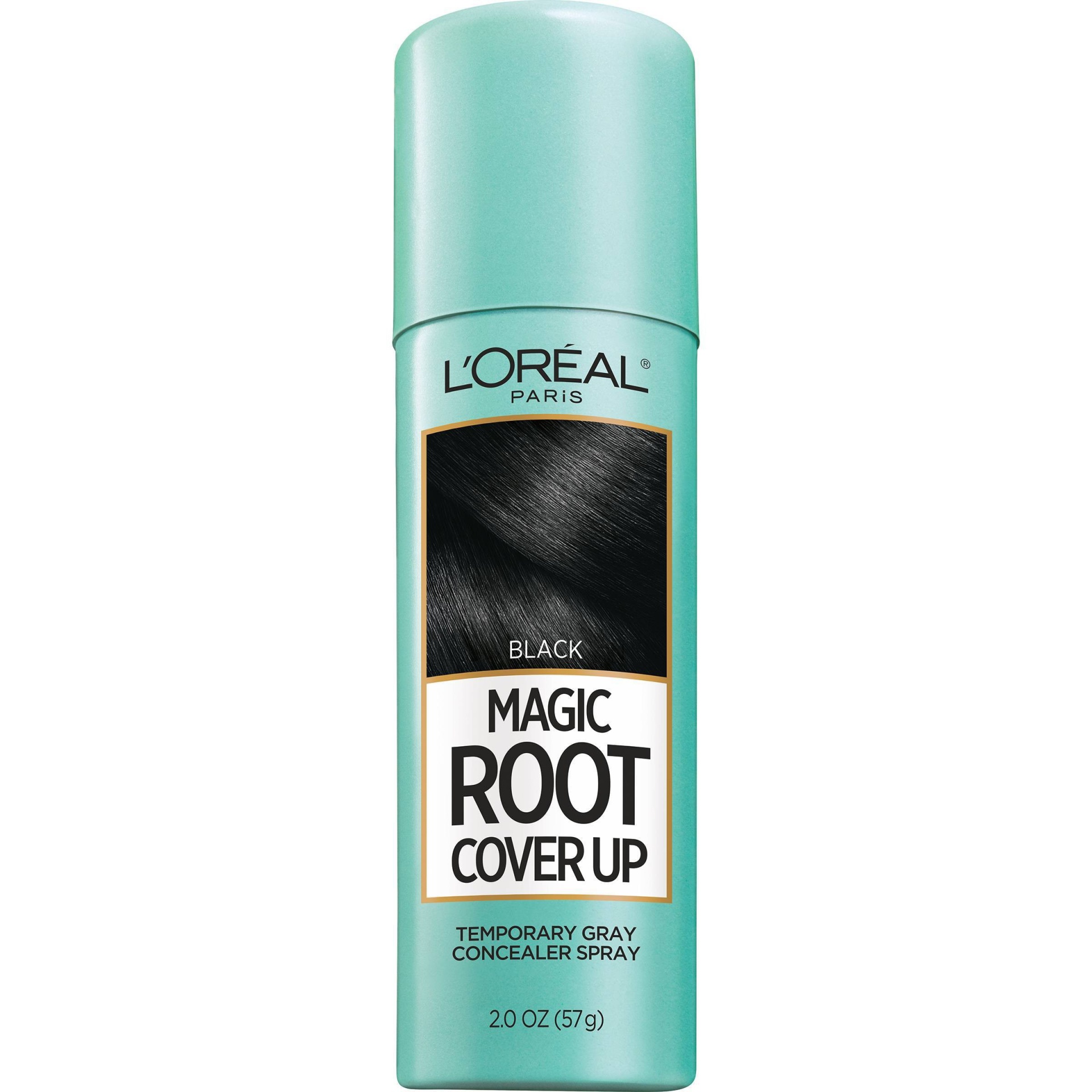 slide 1 of 1, L'Oréal Root Cover Up - Black, 2 oz