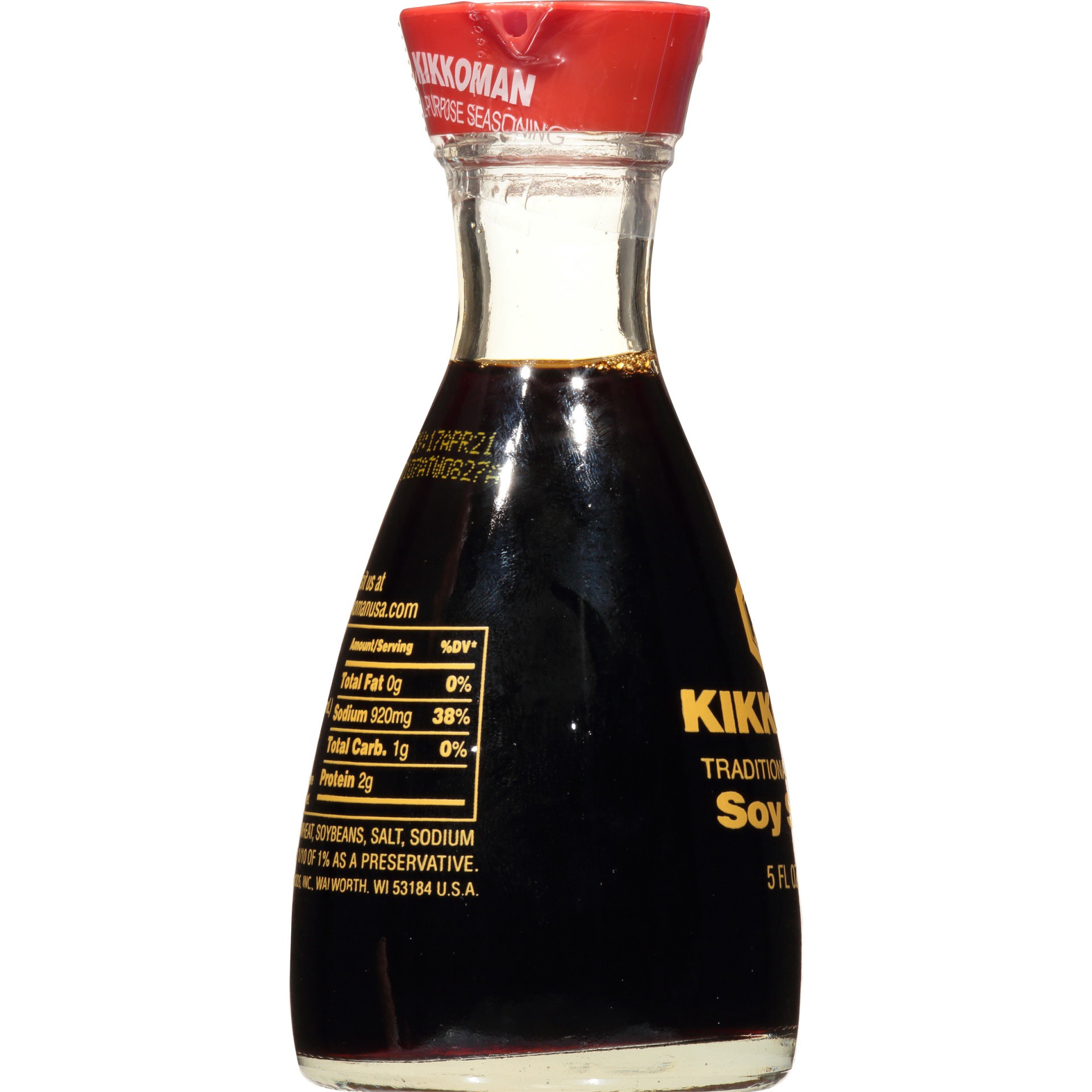 slide 3 of 7, Kikkoman Traditionally Brewed Soy Sauce, 5 fl oz