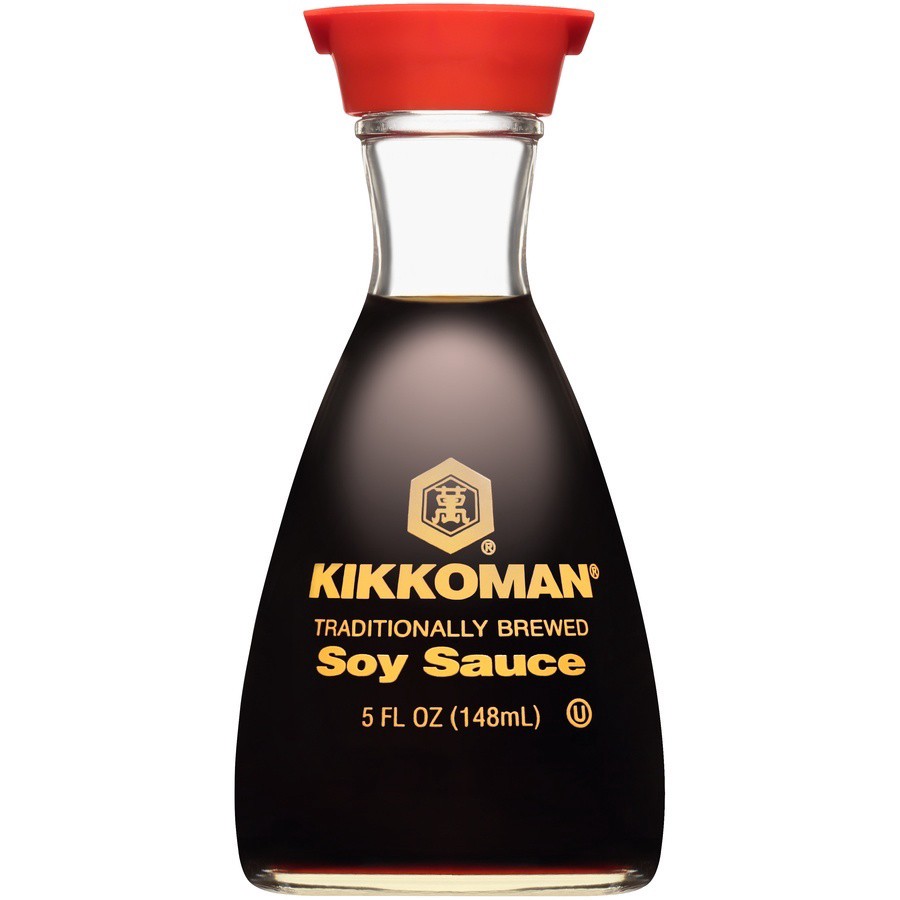 slide 1 of 7, Kikkoman Traditionally Brewed Soy Sauce, 5 fl oz