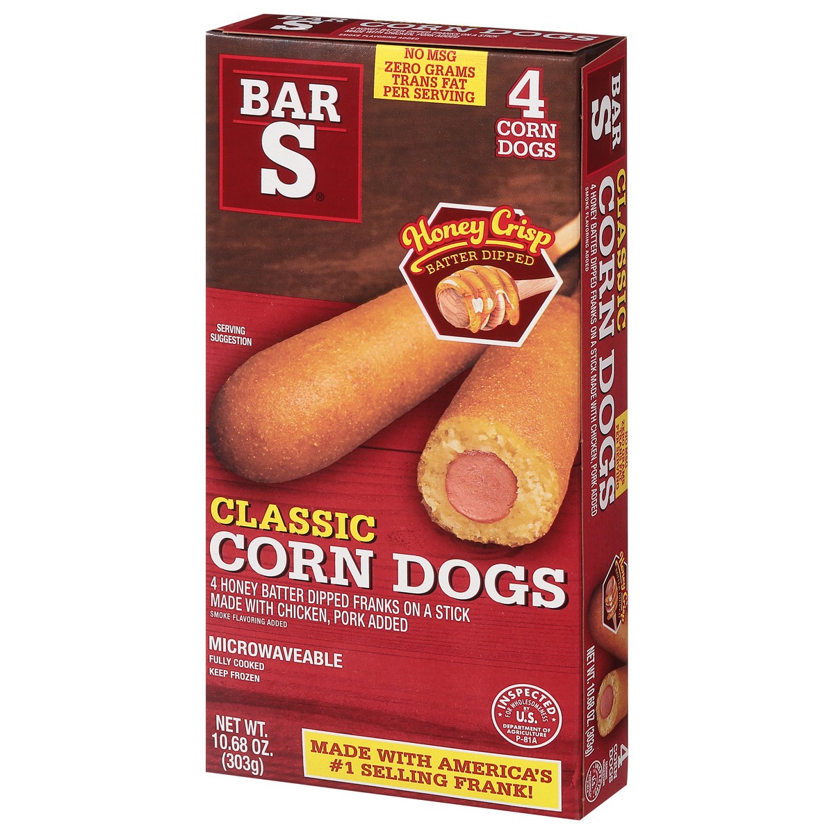 slide 3 of 16, Bar-S Corn Dogs, 10.68 oz