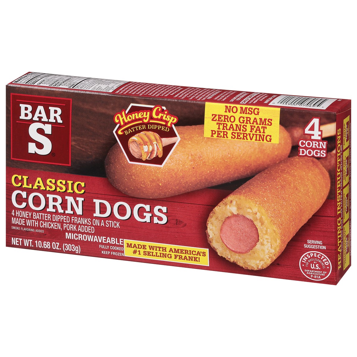 slide 11 of 16, Bar-S Corn Dogs, 10.68 oz