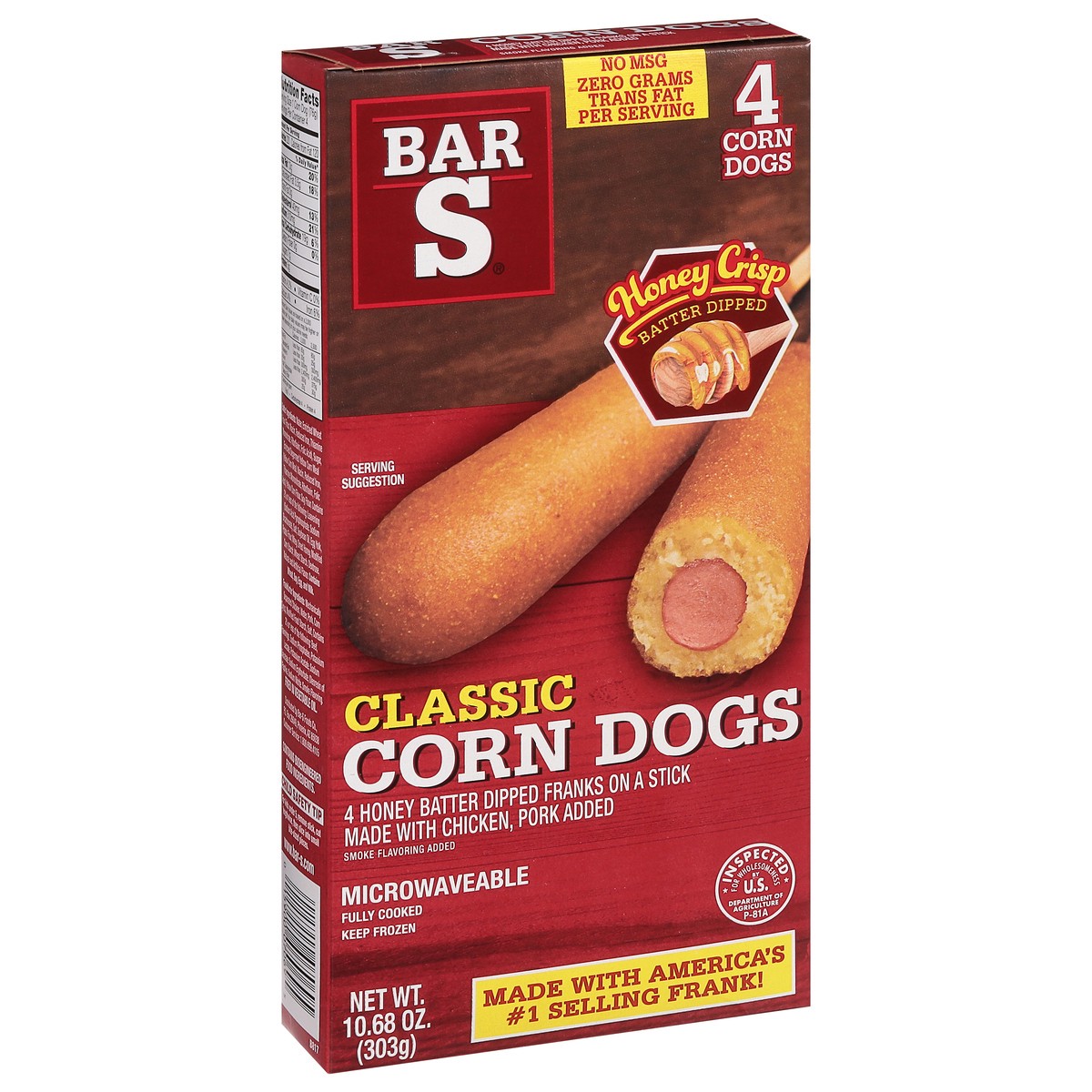 slide 9 of 16, Bar-S Corn Dogs, 10.68 oz