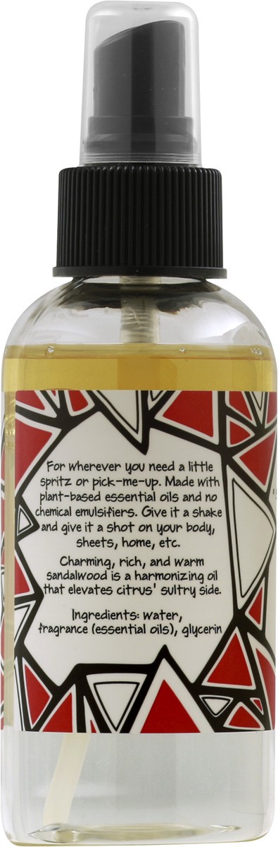slide 6 of 8, Zum Mist Sandalwood Citrus Body Mist, 4 oz