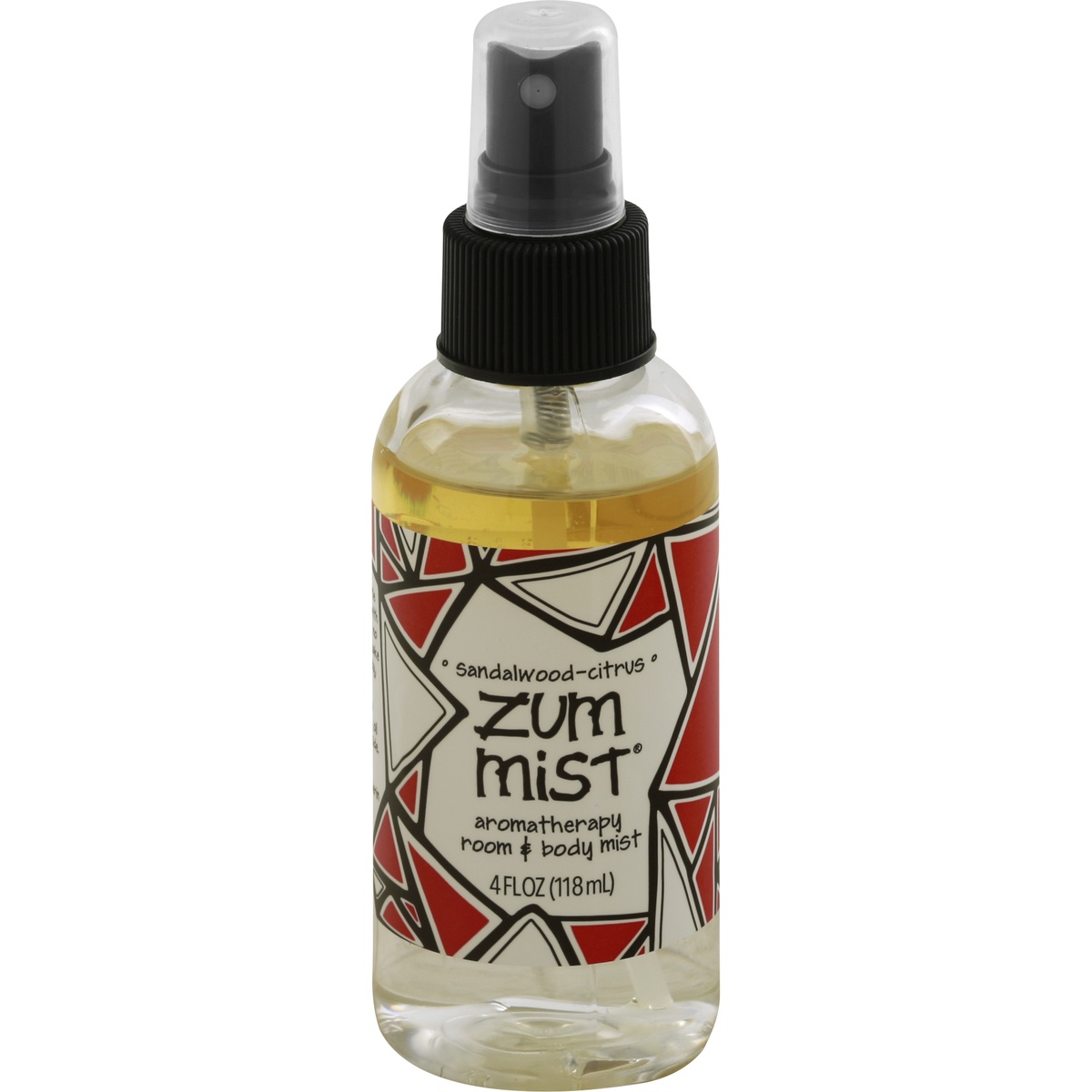 slide 1 of 1, Zum Mist Sandalwood Citrus Body Mist, 4 oz