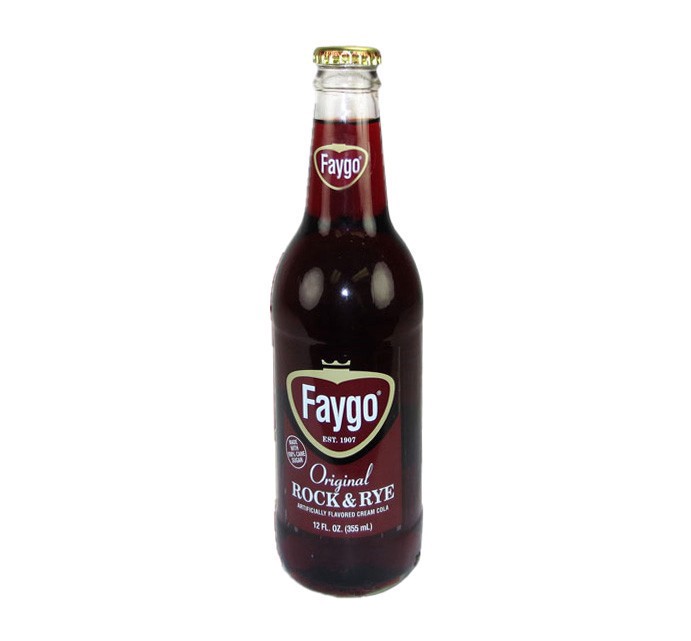 slide 1 of 1, Faygo Cream Cola, Rock & Rye, Original, 12 oz