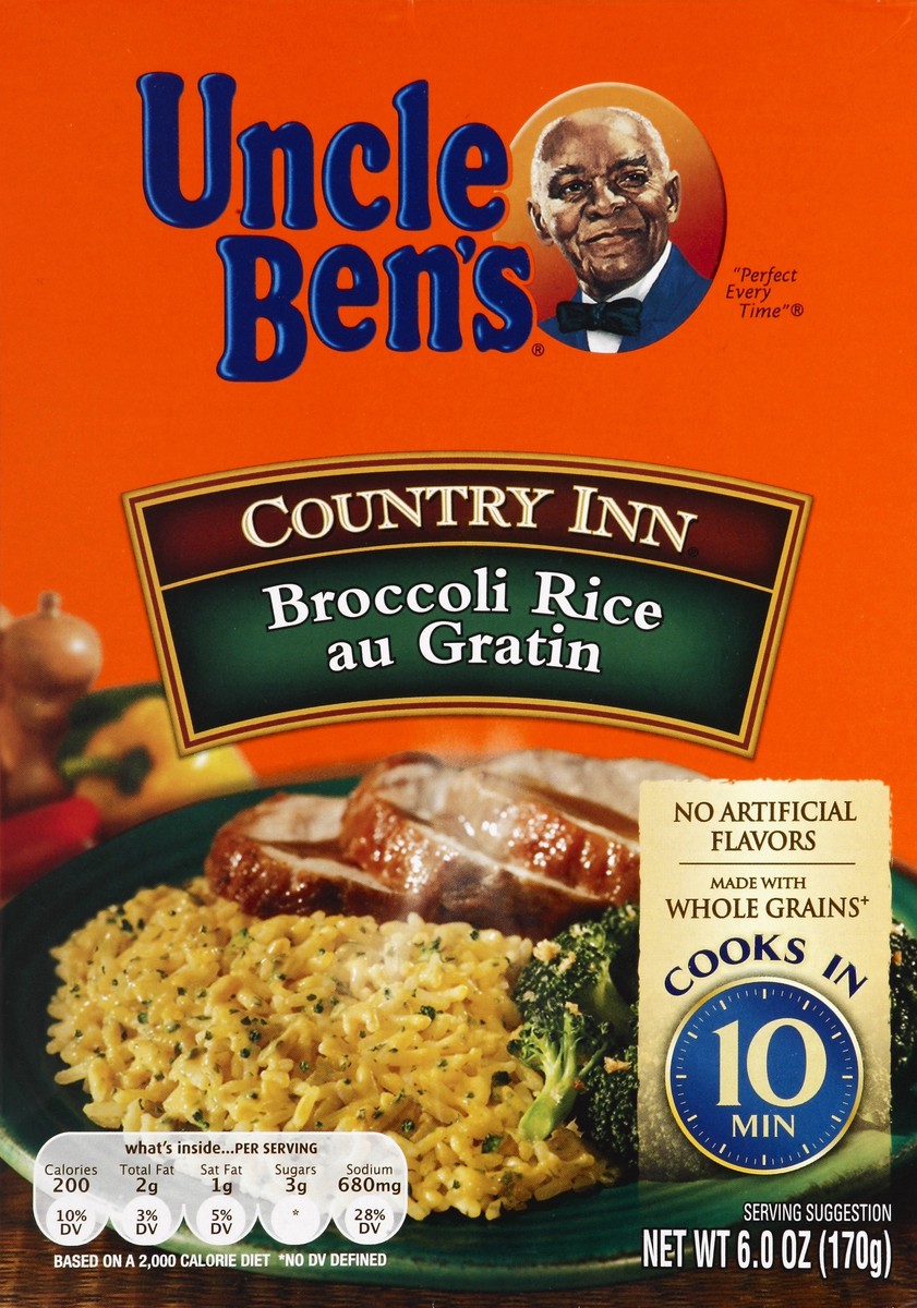 slide 4 of 4, Ben's Original Country Inn Broccoli Rice Au Gratin Rice, 6 oz