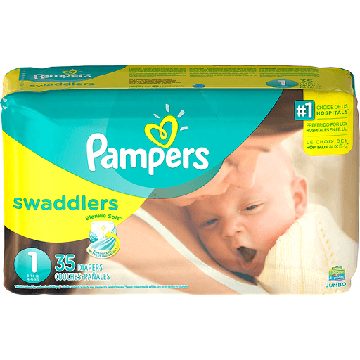 slide 4 of 19, Pampers Diapers 35 ea, 35 ct