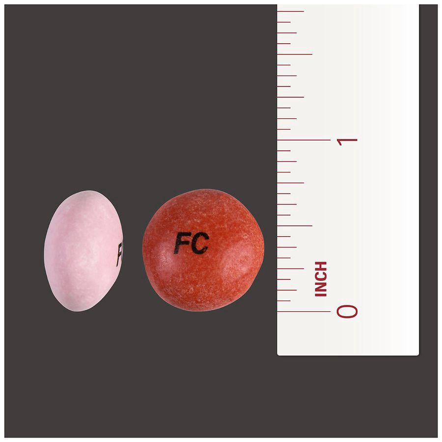 slide 5 of 5, Walgreens Antacid Bites Chewable Tablets Extra Strength Wild Berry, 60 ct