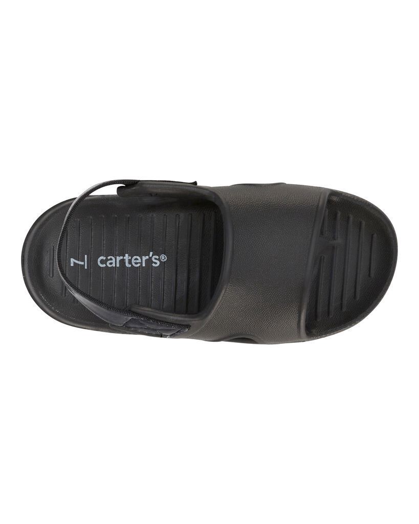 slide 2 of 7, Carter's Toddler Water Shoe Sandals Black 10, 1 ct