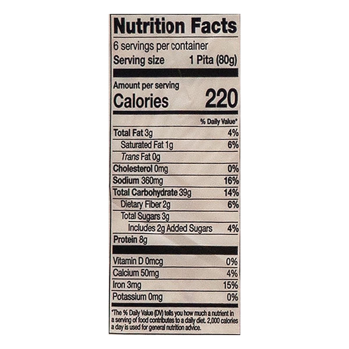 slide 3 of 8, Seattle International Baking Co. Seattle Internat'l Greek Pita White 6ct Pita Bread 17oz, 17 oz