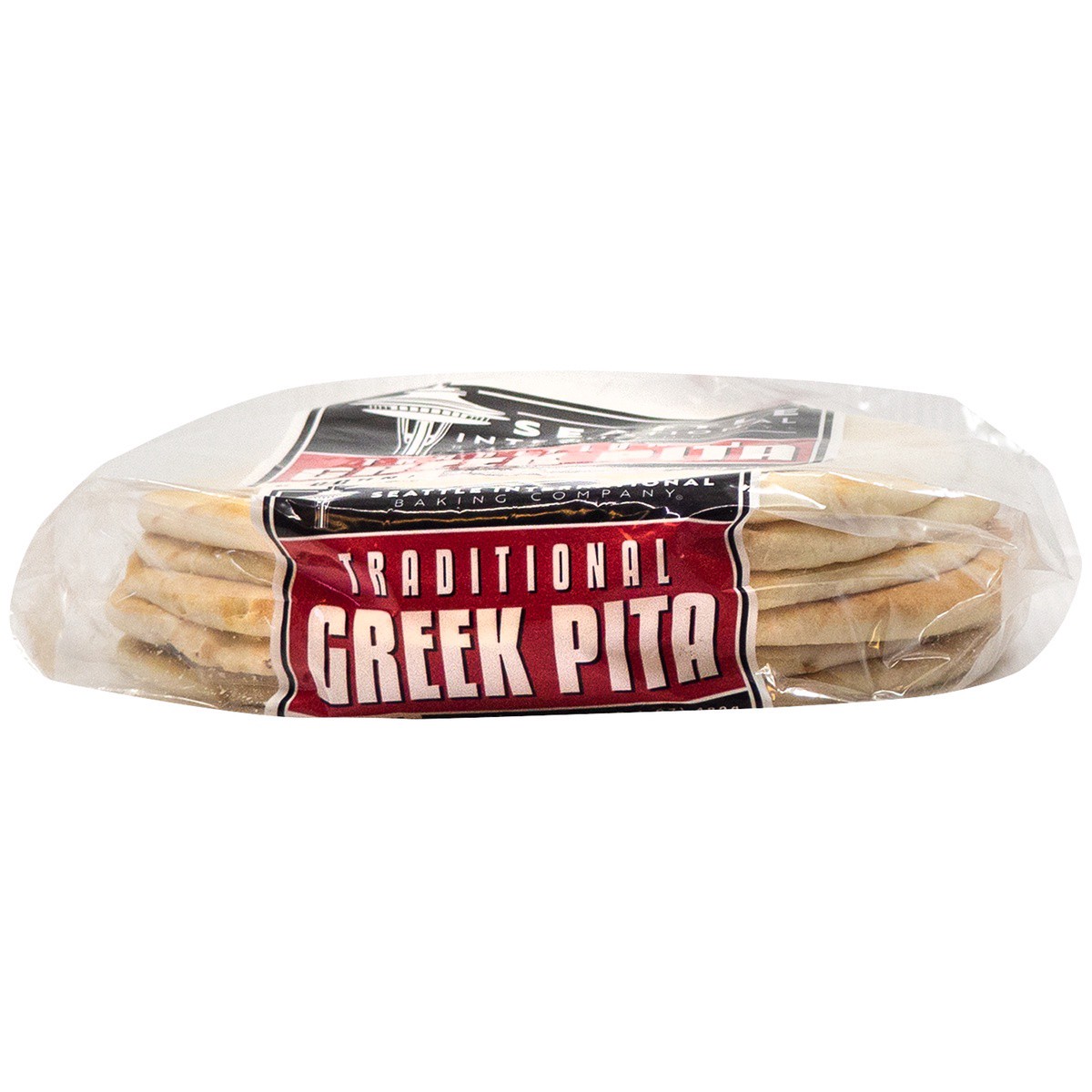 slide 5 of 6, Seattle International Baking Co. Seattle Internat'l Greek Pita White 6ct Pita Bread 17oz, 17 oz