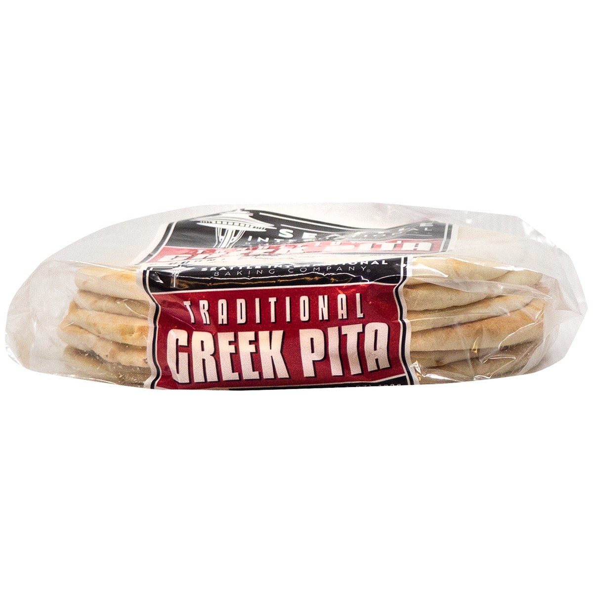 slide 4 of 8, Seattle International Baking Co. Seattle Internat'l Greek Pita White 6ct Pita Bread 17oz, 17 oz