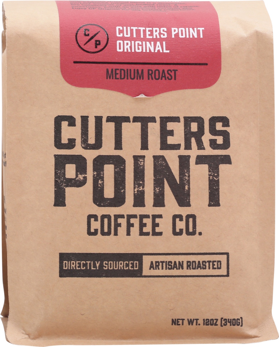 slide 7 of 9, Cutters Point Original Ground Coffee, 12 oz
