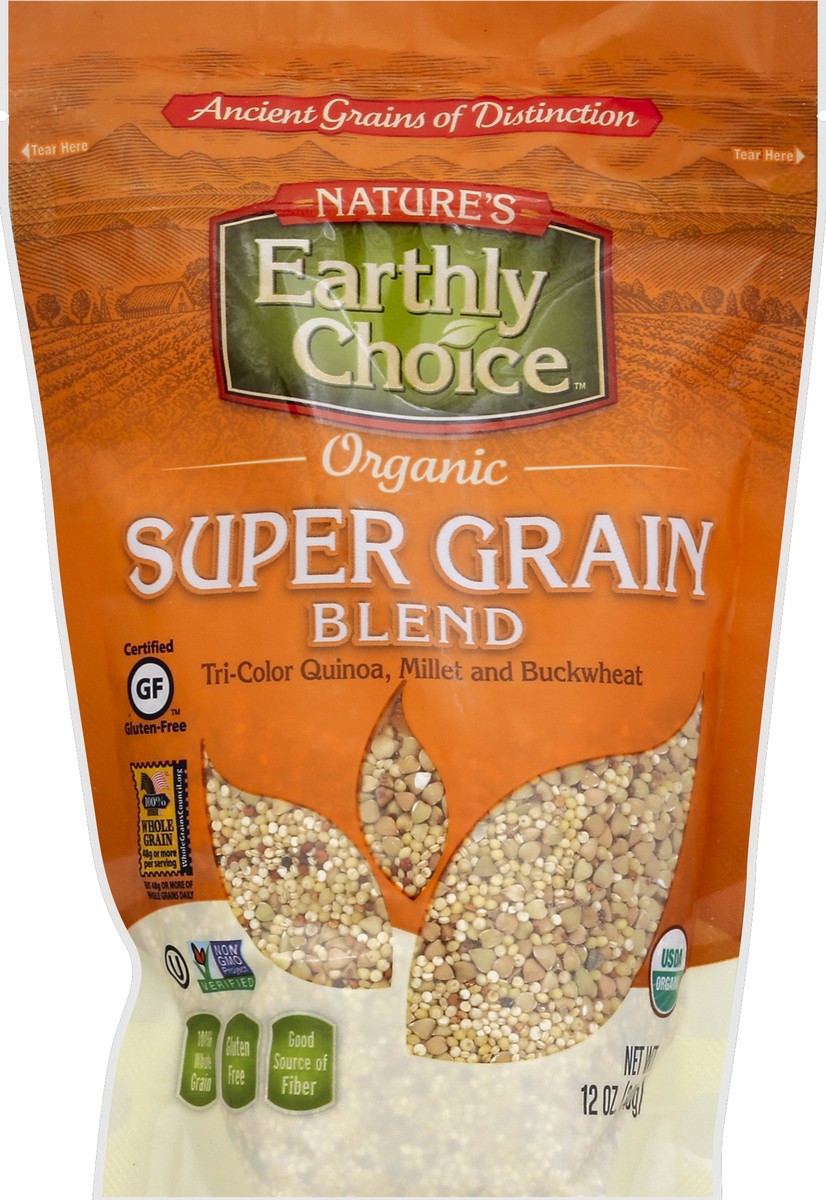 slide 2 of 2, Nature's Earthly Choice Super Grain Blend 12 oz, 12 oz