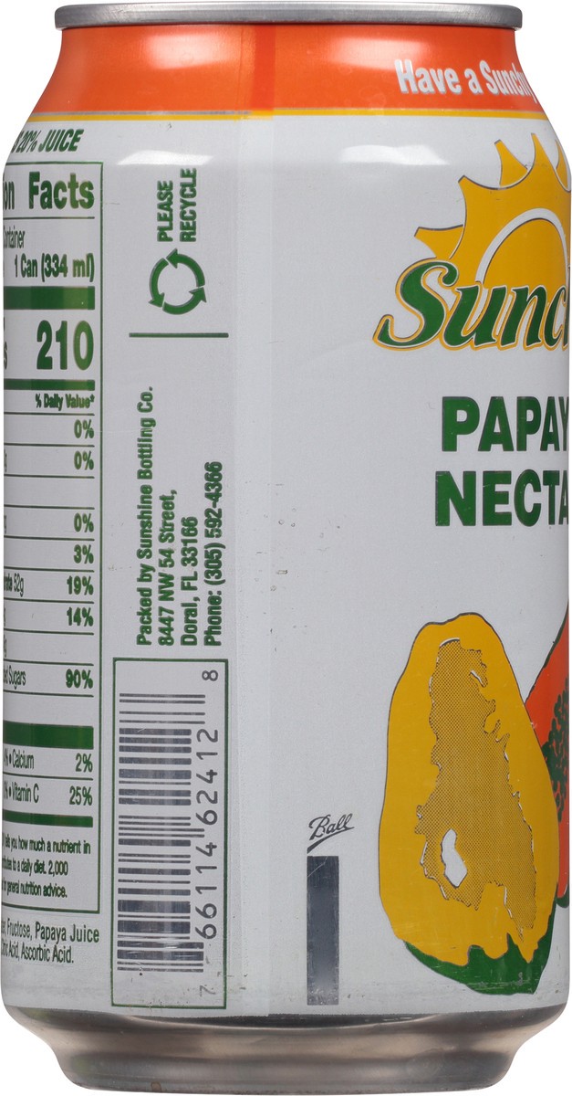 slide 7 of 9, Sunchy Papaya Nectar - 11.30 fl oz, 11.30 fl oz