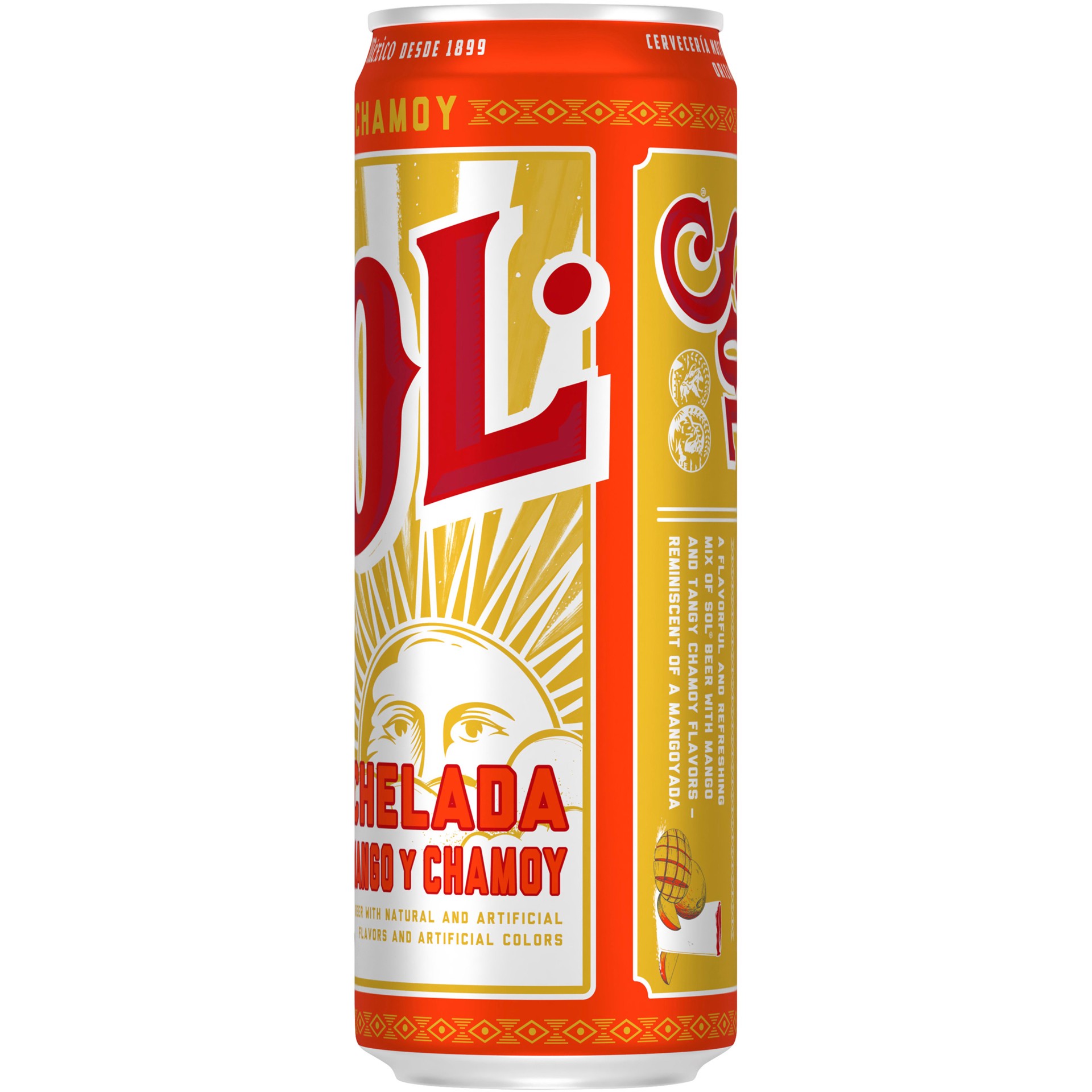 slide 3 of 4, Sol Beer, Chelada Mango Y Chamoy, 288 oz