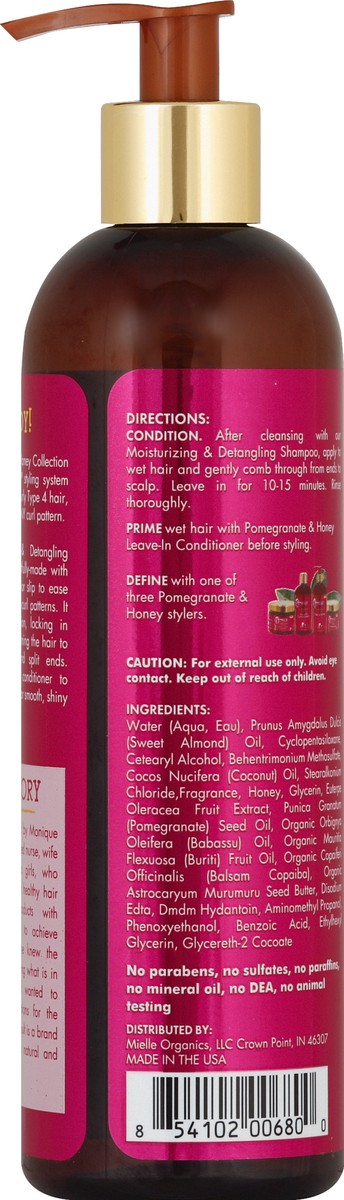 slide 2 of 6, Mielle Moisturizing and Detangling Pomegranate & Honey Conditioner 12 fl oz, 12 fl oz