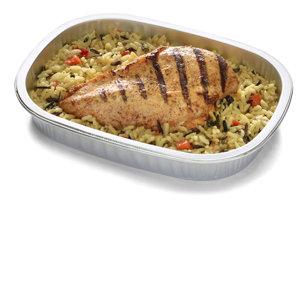 slide 1 of 1, Meijer Grilled Chicken Breast & Rice Pilaf, per lb