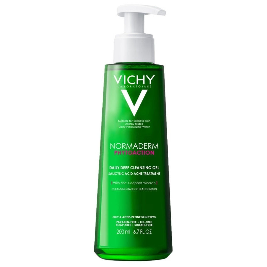 slide 1 of 1, Vichy Laboratories Vichy Noramderm Acne Cleanser For Oily Skin, Face Wash With Salicylic Acid, 6.76 Oz, 6.76 oz