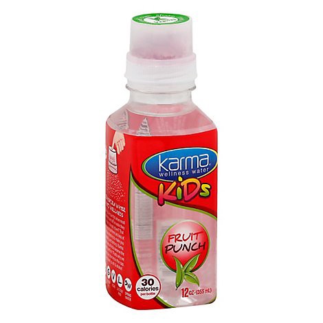 slide 1 of 1, Karma Water Wellness Water For Kids Fruit Punch, 12 oz